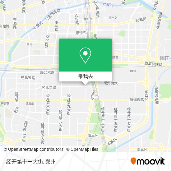 经开第十一大街地图