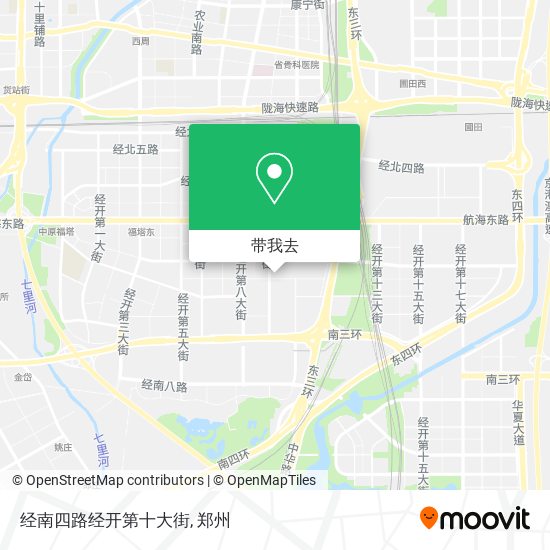经南四路经开第十大街地图