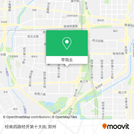 经南四路经开第十大街地图