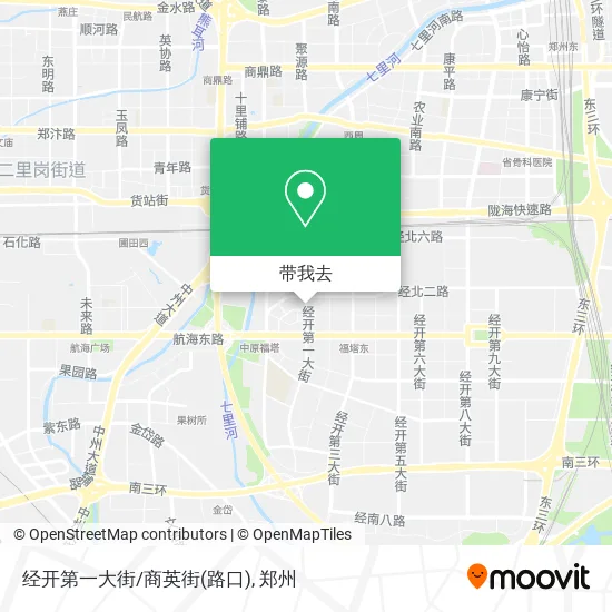 经开第一大街/商英街(路口)地图