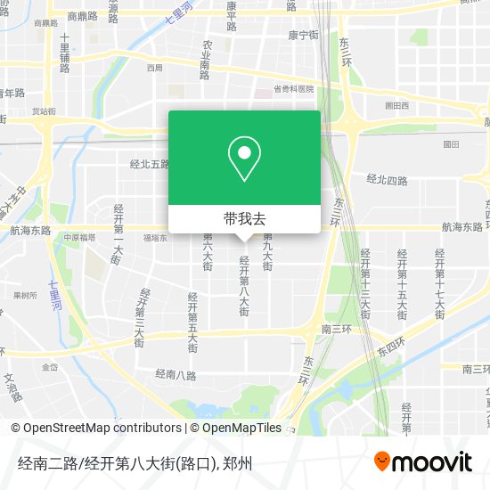 经南二路/经开第八大街(路口)地图