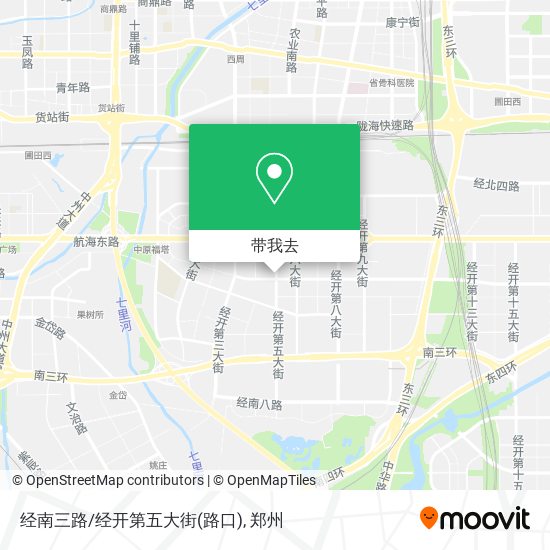 经南三路/经开第五大街(路口)地图