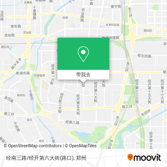 经南三路/经开第六大街(路口)地图