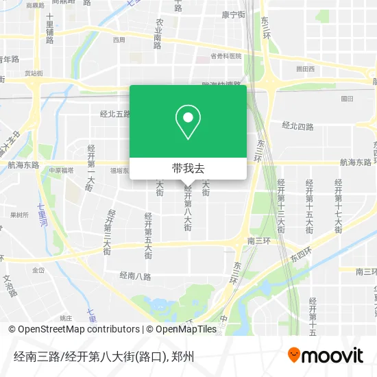 经南三路/经开第八大街(路口)地图