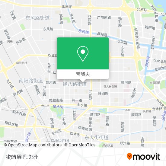 蜜蜡眉吧地图