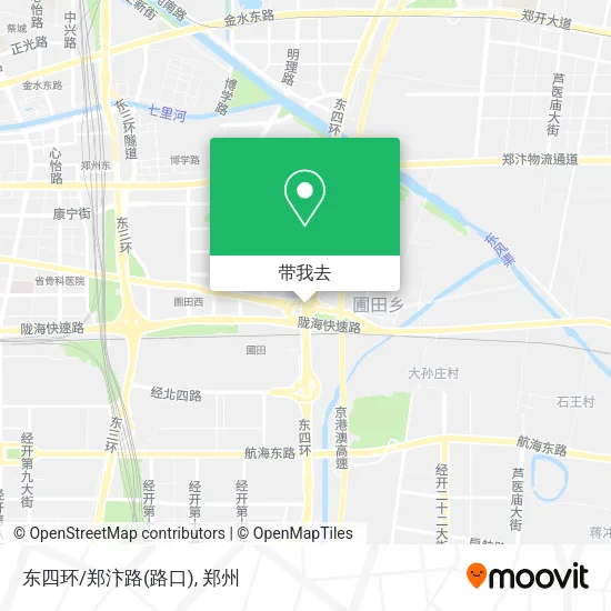 东四环/郑汴路(路口)地图