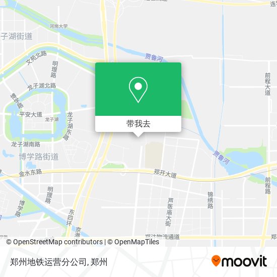 郑州地铁运营分公司地图