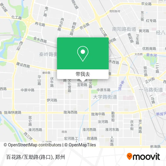 百花路/互助路(路口)地图