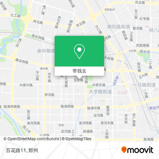 百花路11地图