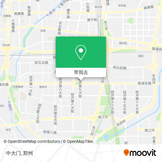 中大门地图