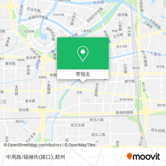 中周路/福禄街(路口)地图