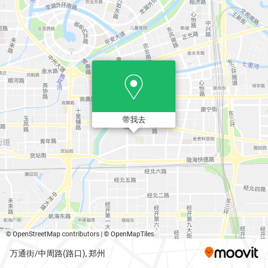万通街/中周路(路口)地图