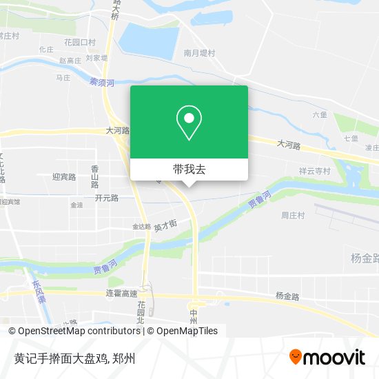 黄记手擀面大盘鸡地图