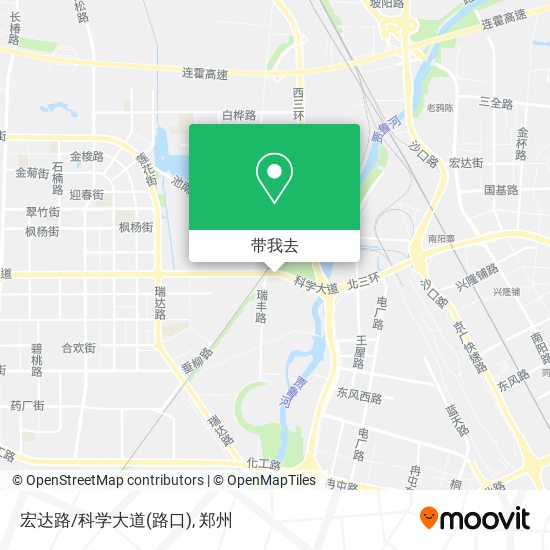 宏达路/科学大道(路口)地图