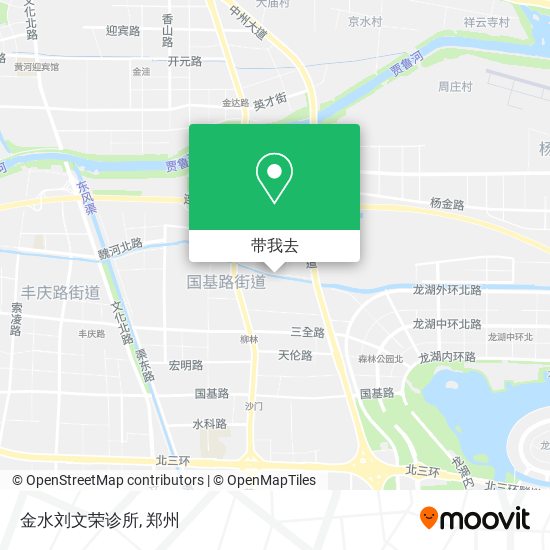 金水刘文荣诊所地图