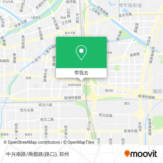 中兴南路/商都路(路口)地图