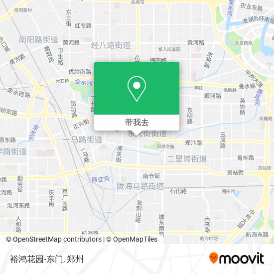 裕鸿花园-东门地图