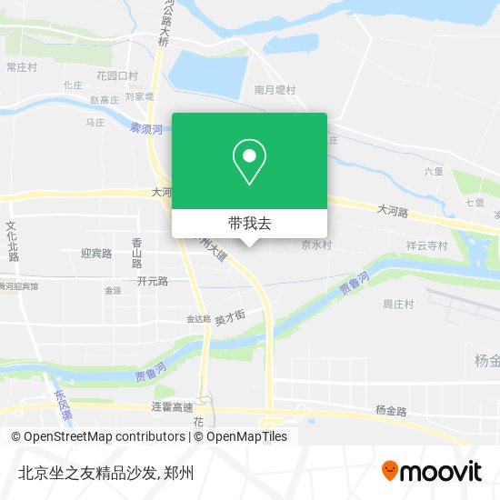 北京坐之友精品沙发地图