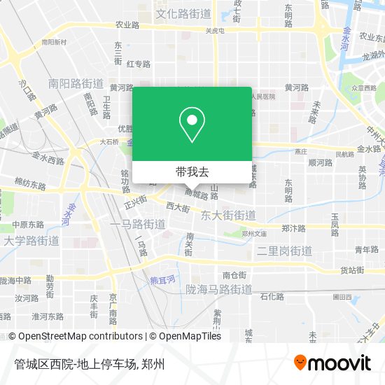 管城区西院-地上停车场地图