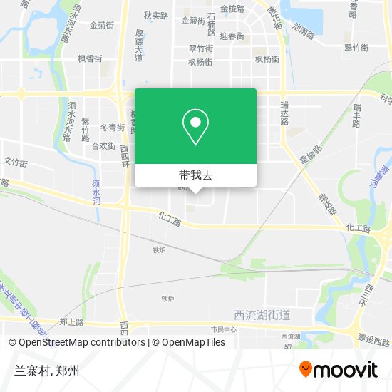 兰寨村地图