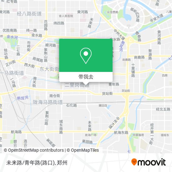 未来路/青年路(路口)地图