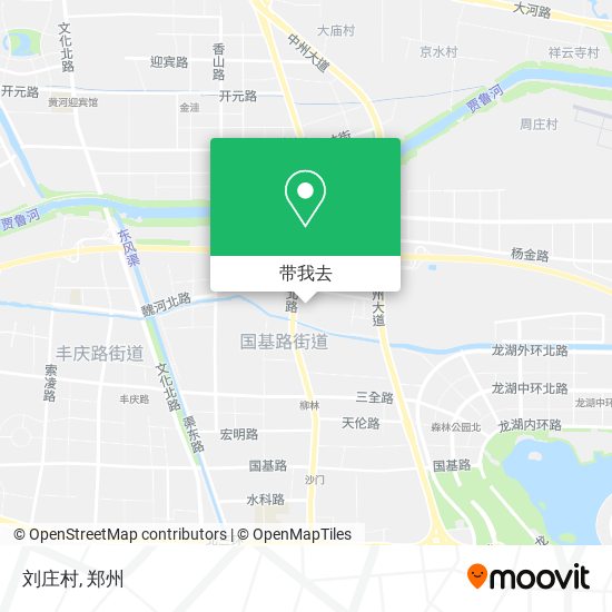 刘庄村地图
