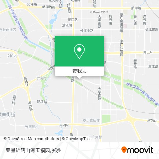 亚星锦绣山河玉福园地图