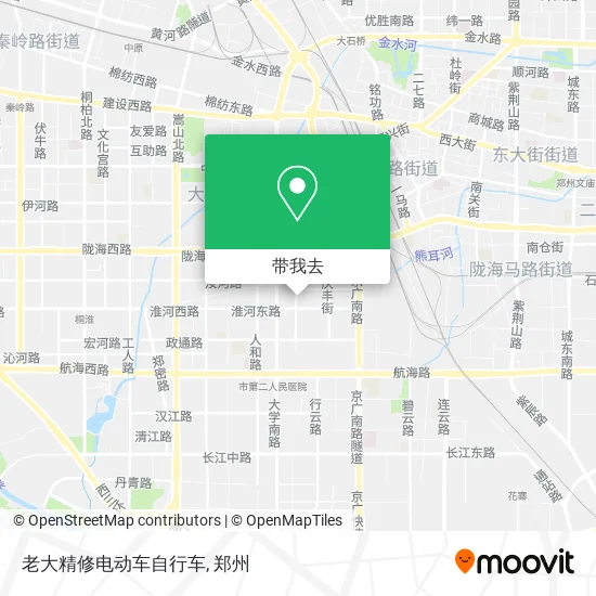 老大精修电动车自行车地图