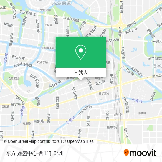 东方·鼎盛中心-西1门地图