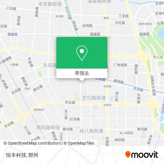 恒丰科技地图