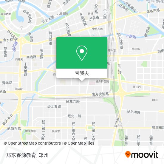 郑东睿源教育地图