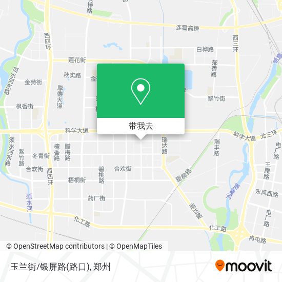 玉兰街/银屏路(路口)地图
