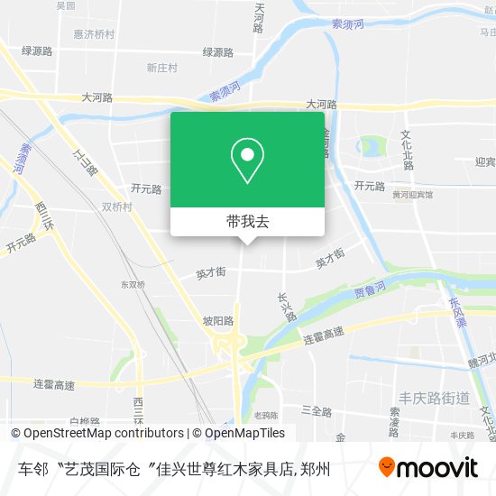 车邻〝艺茂国际仓〞佳兴世尊红木家具店地图