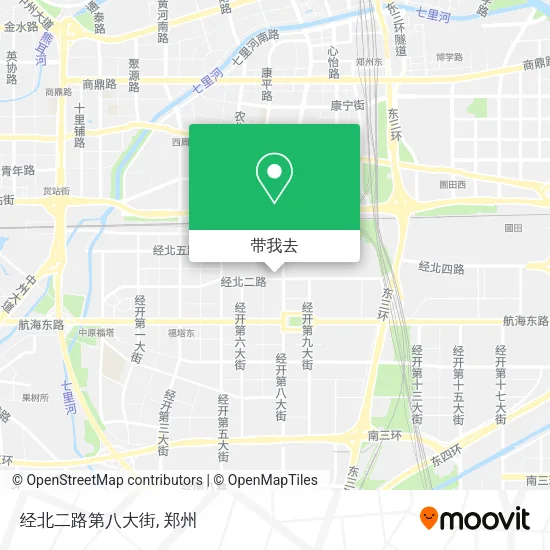 经北二路第八大街地图