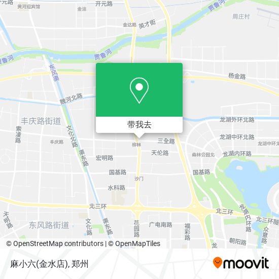 麻小六(金水店)地图