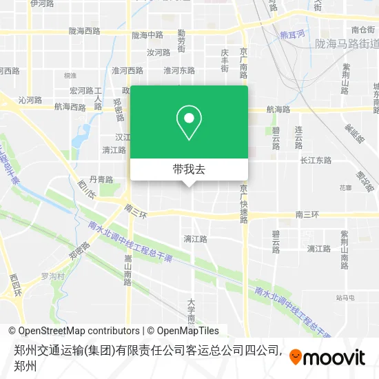 郑州交通运输(集团)有限责任公司客运总公司四公司地图