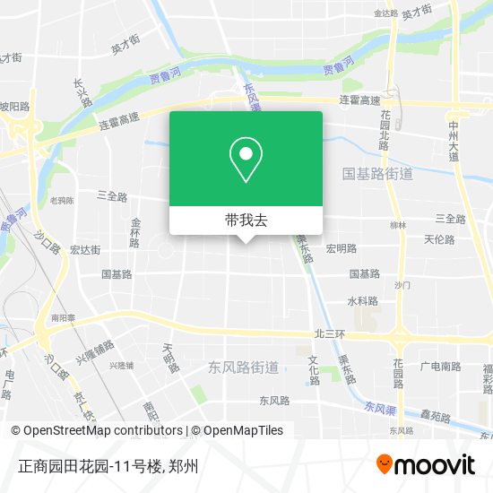 正商园田花园-11号楼地图