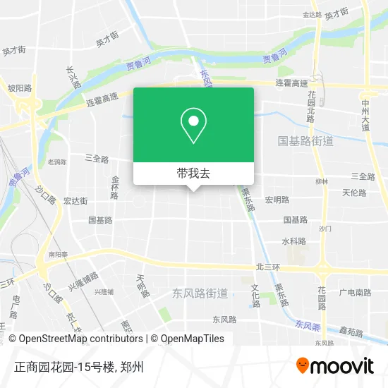 正商园花园-15号楼地图