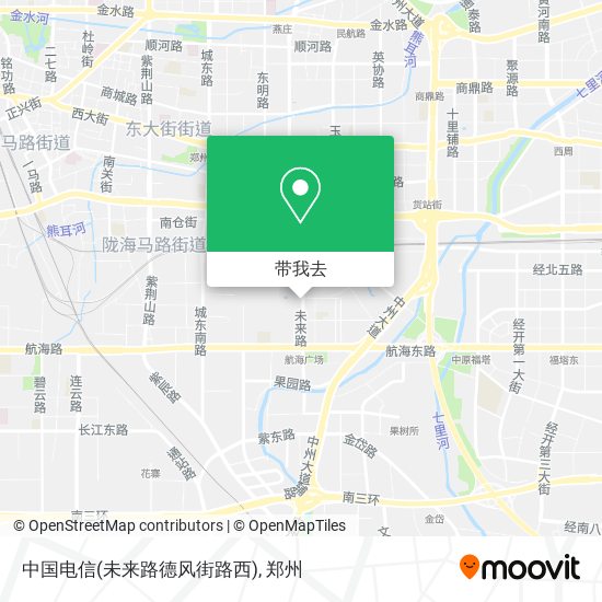 中国电信(未来路德风街路西)地图