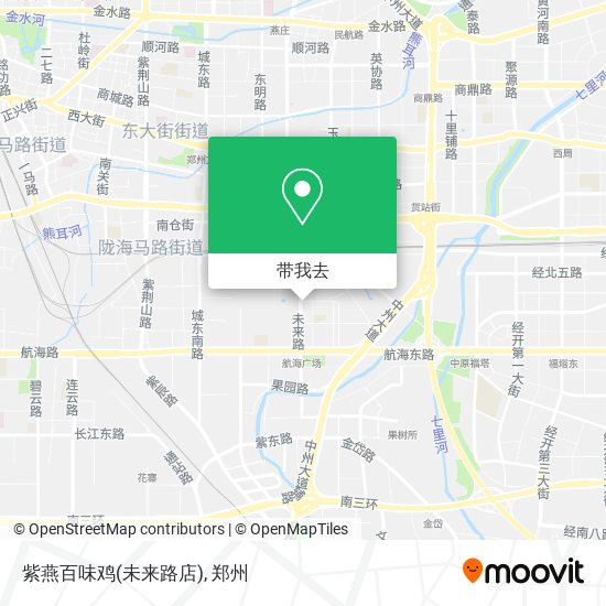 紫燕百味鸡(未来路店)地图