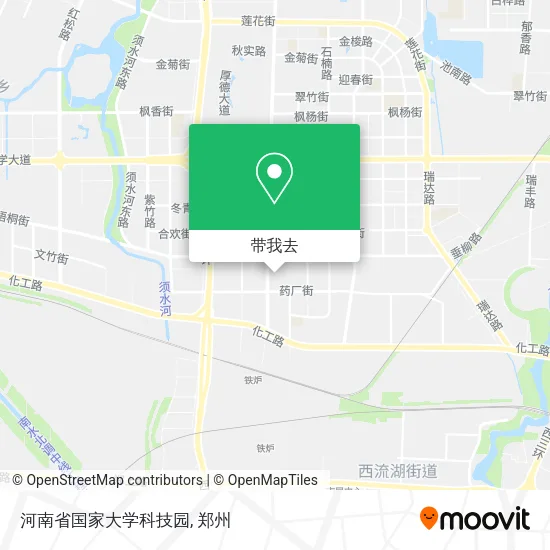 河南省国家大学科技园地图