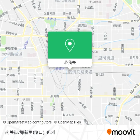 南关街/郑新里(路口)地图