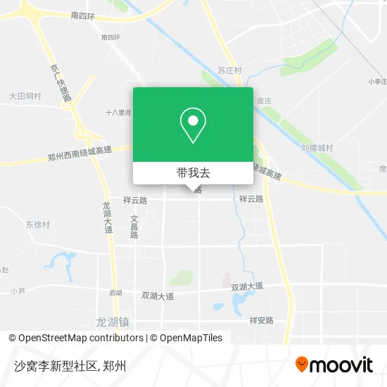 沙窝李新型社区地图