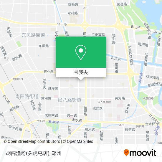 胡闯渔粉(关虎屯店)地图