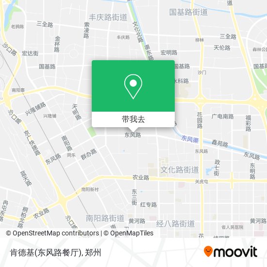 肯德基(东风路餐厅)地图