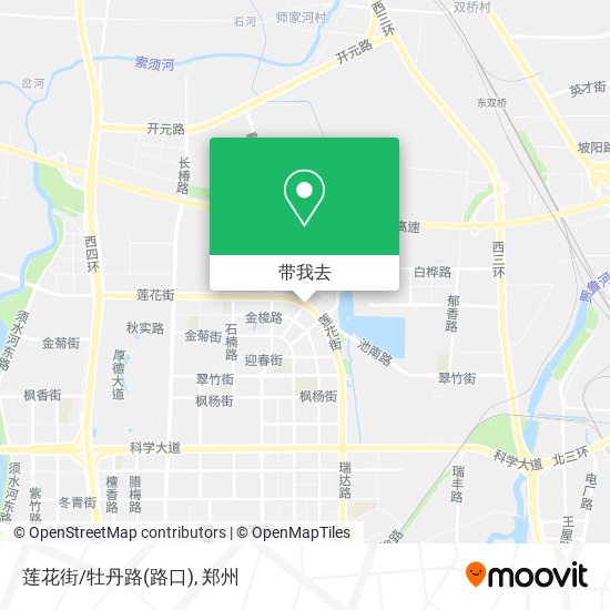莲花街/牡丹路(路口)地图