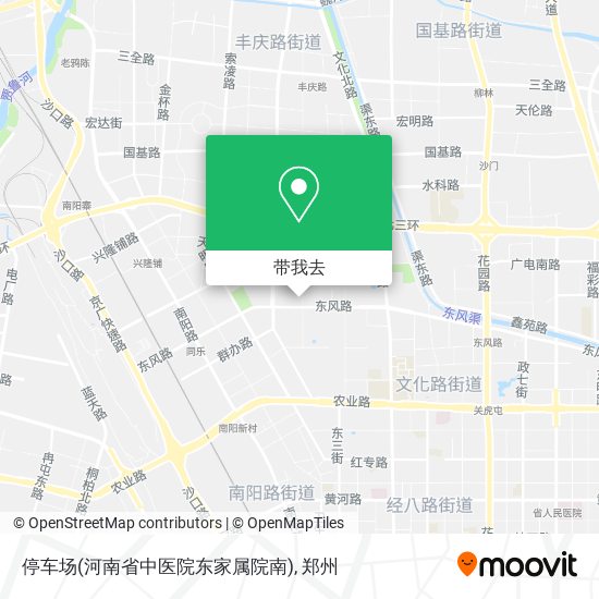 停车场(河南省中医院东家属院南)地图