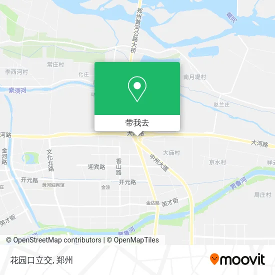 花园口立交地图