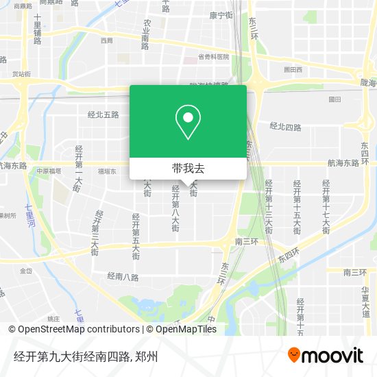 经开第九大街经南四路地图