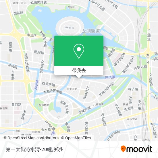 第一大街沁水湾-20幢地图